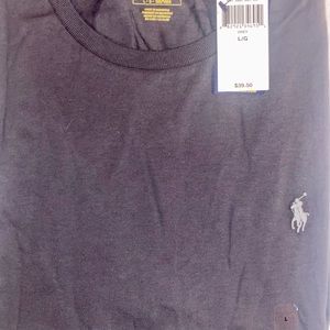 Polo Ralph Lauren Men's Sz. Extra Large Dark Gray Tee Shirt